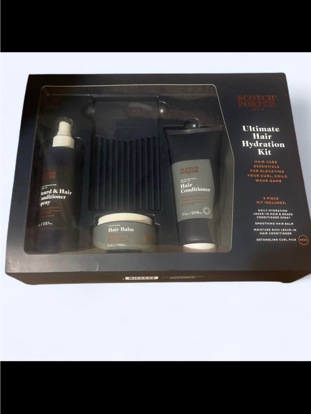 Scotch Porter Hair Hydration Kit - Black